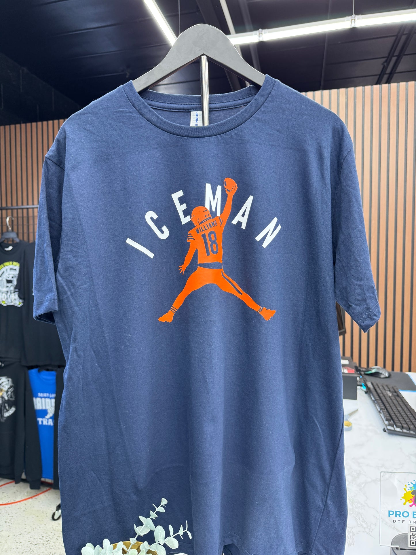 Iceman Jumpman Caleb Williams Chicago Bears