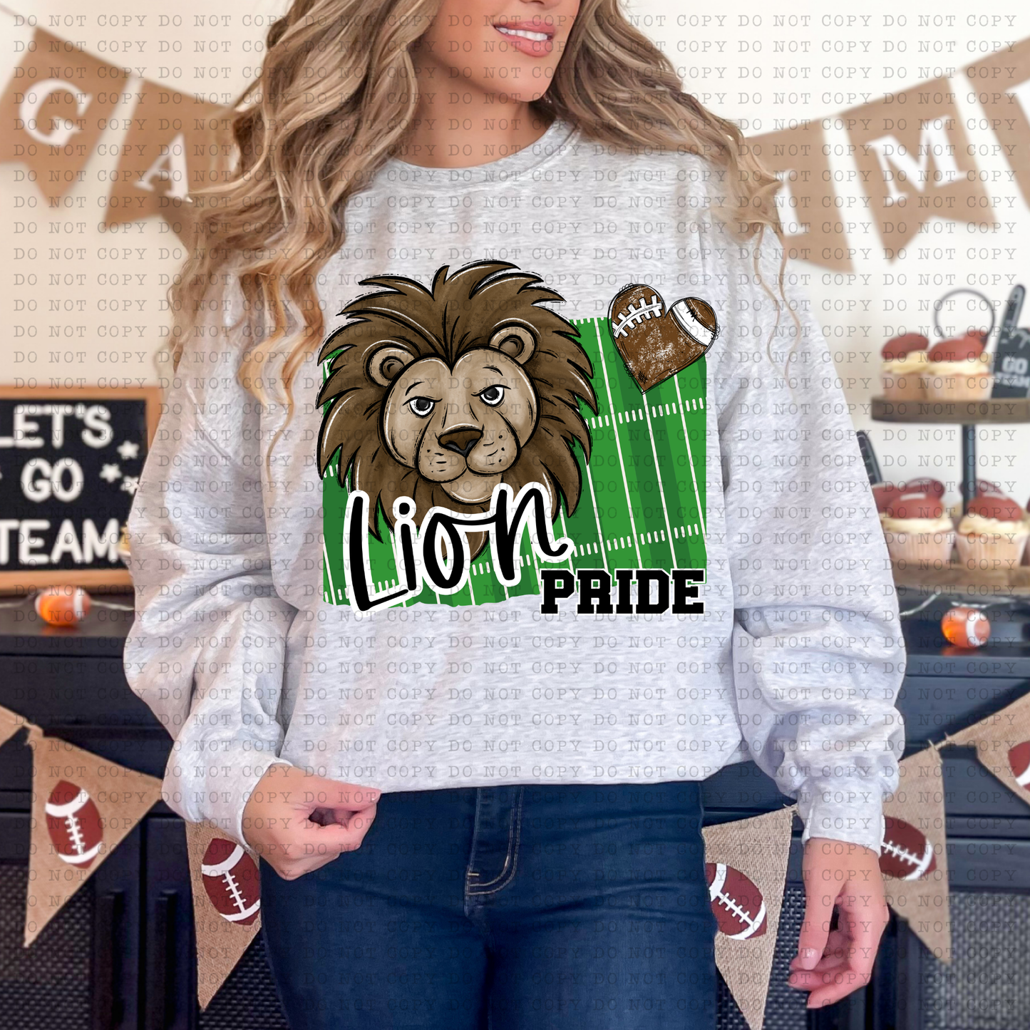 Lion Pride #5508 - Ready to Press DTF Transfer Full Color