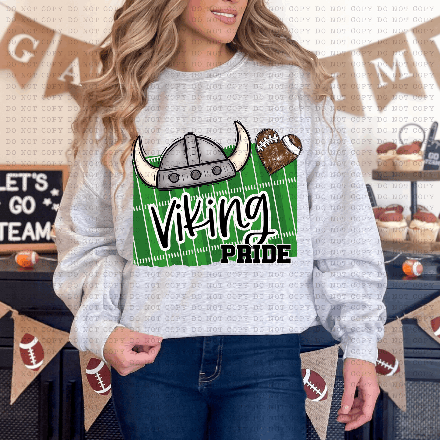 Viking Pride #5511 - Ready to Press DTF Transfer Full Color