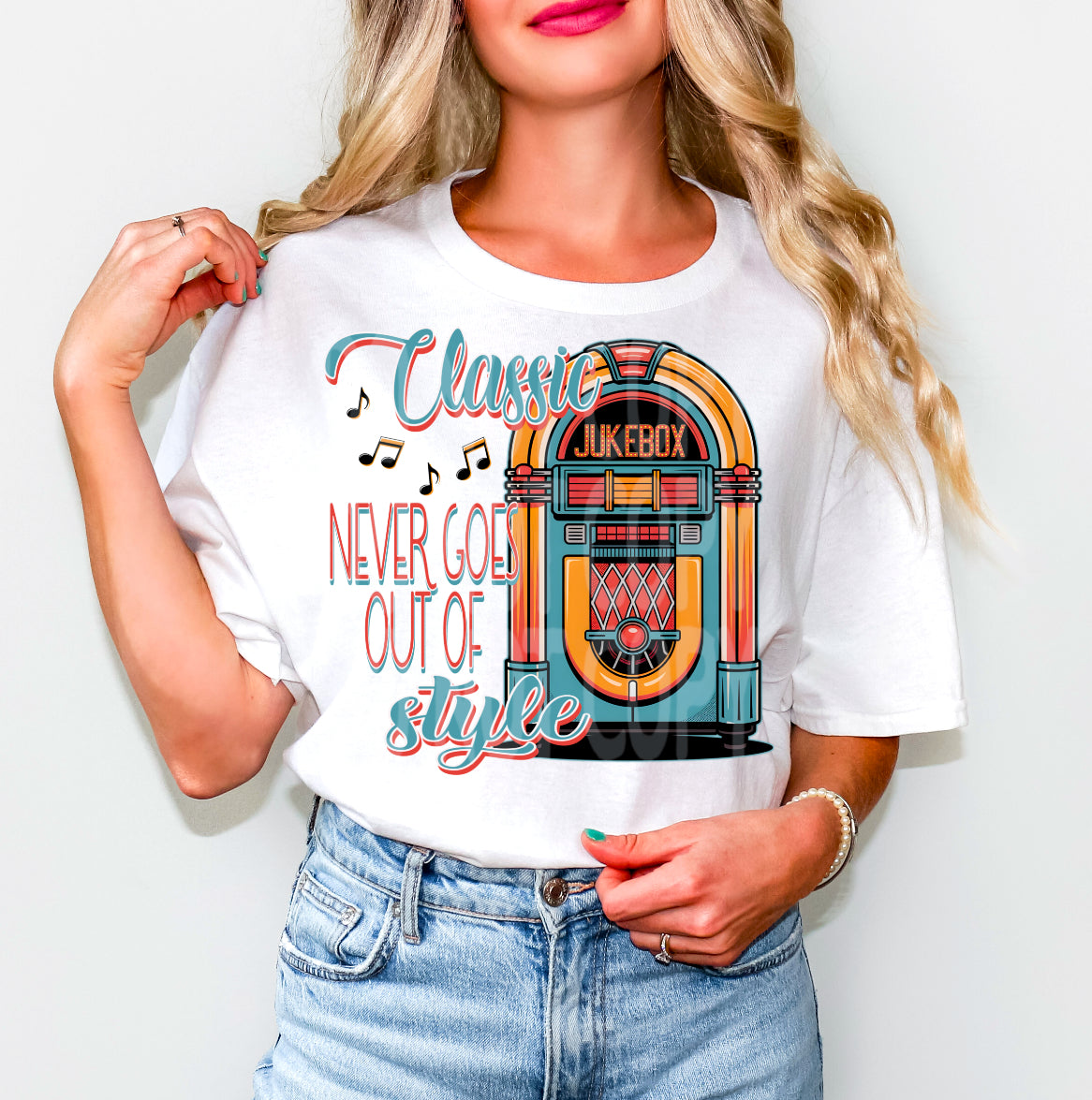 Classic Never Goes Out Of Style #4992 - Ready to Press DTF Transfer Full Color - Pro Blanks