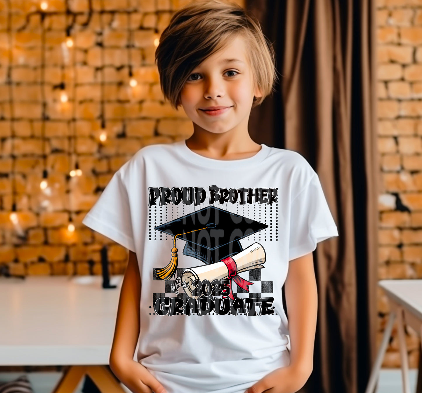 Proud Brother #4982 - Ready to Press DTF Transfer Full Color - Pro Blanks