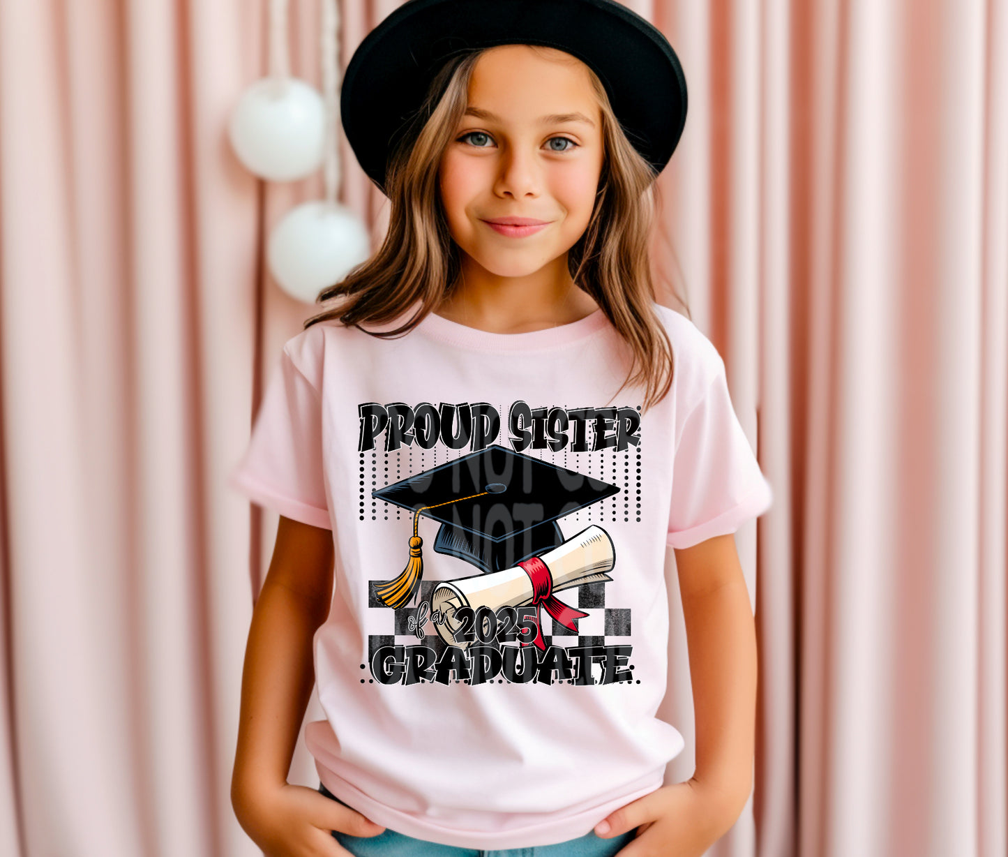 Proud Sister #4981 - Ready to Press DTF Transfer Full Color - Pro Blanks