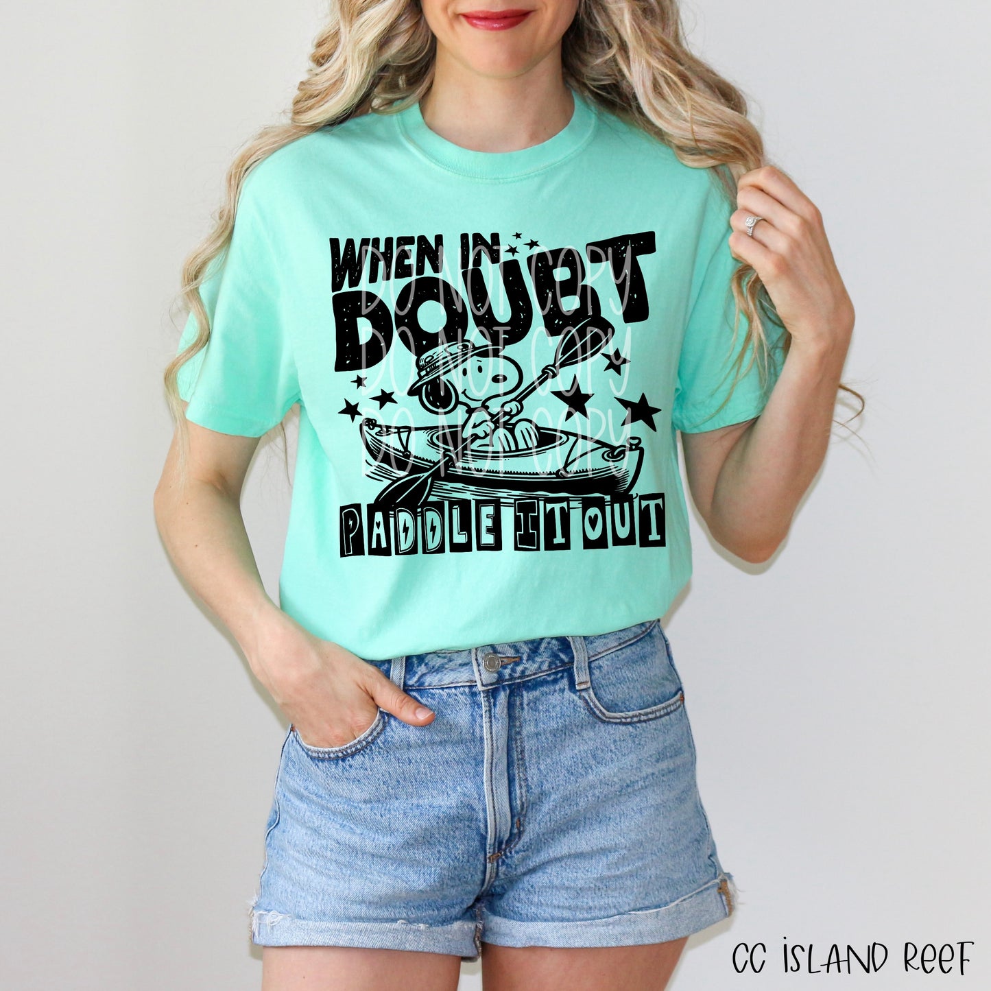 When In Doubt #5118 - Ready to Press DTF Transfer Full Color - Pro Blanks