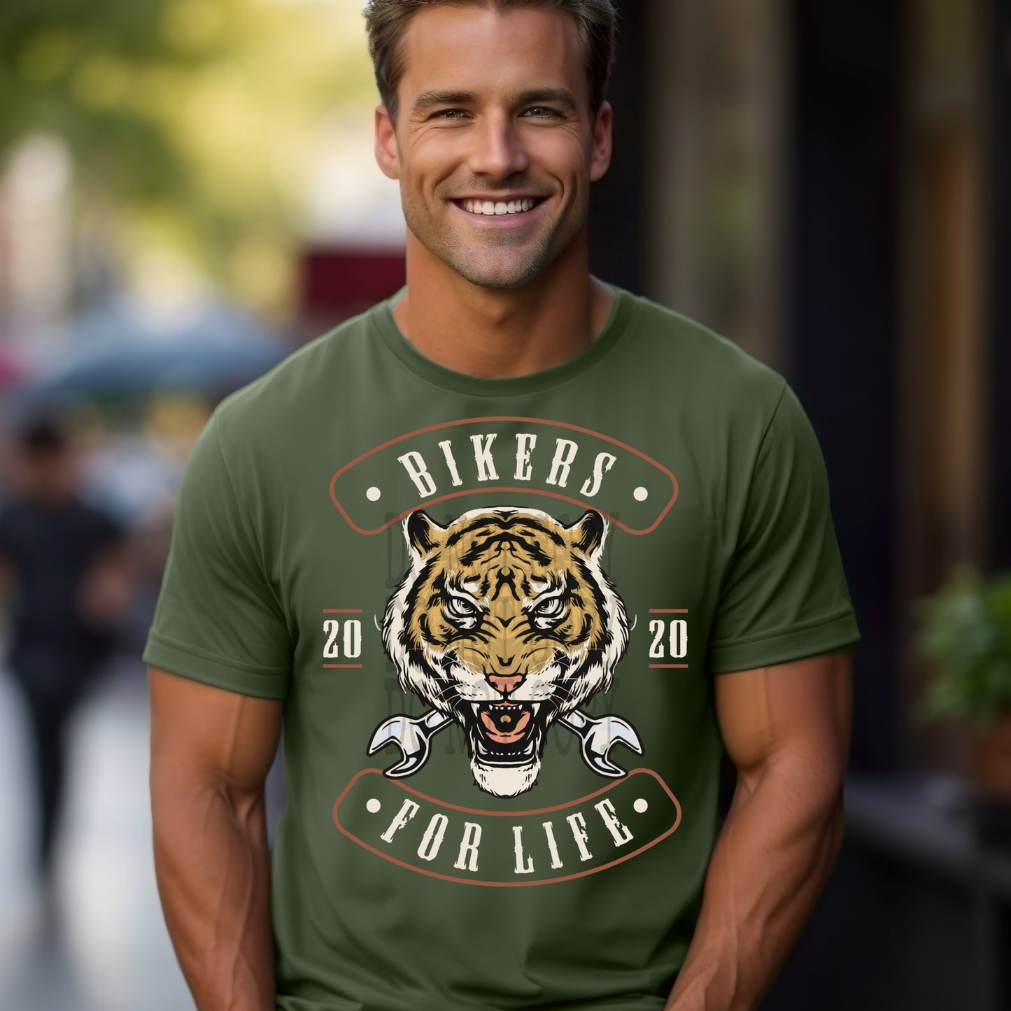 Bikers For Life #4248 - Ready to Press DTF Transfer Full Color - Pro Blanks