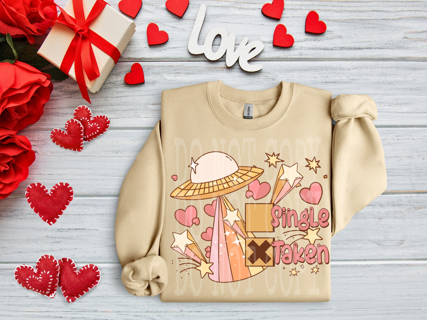 Single Taken #4302 - Ready to Press DTF Transfer Full Color - Pro Blanks