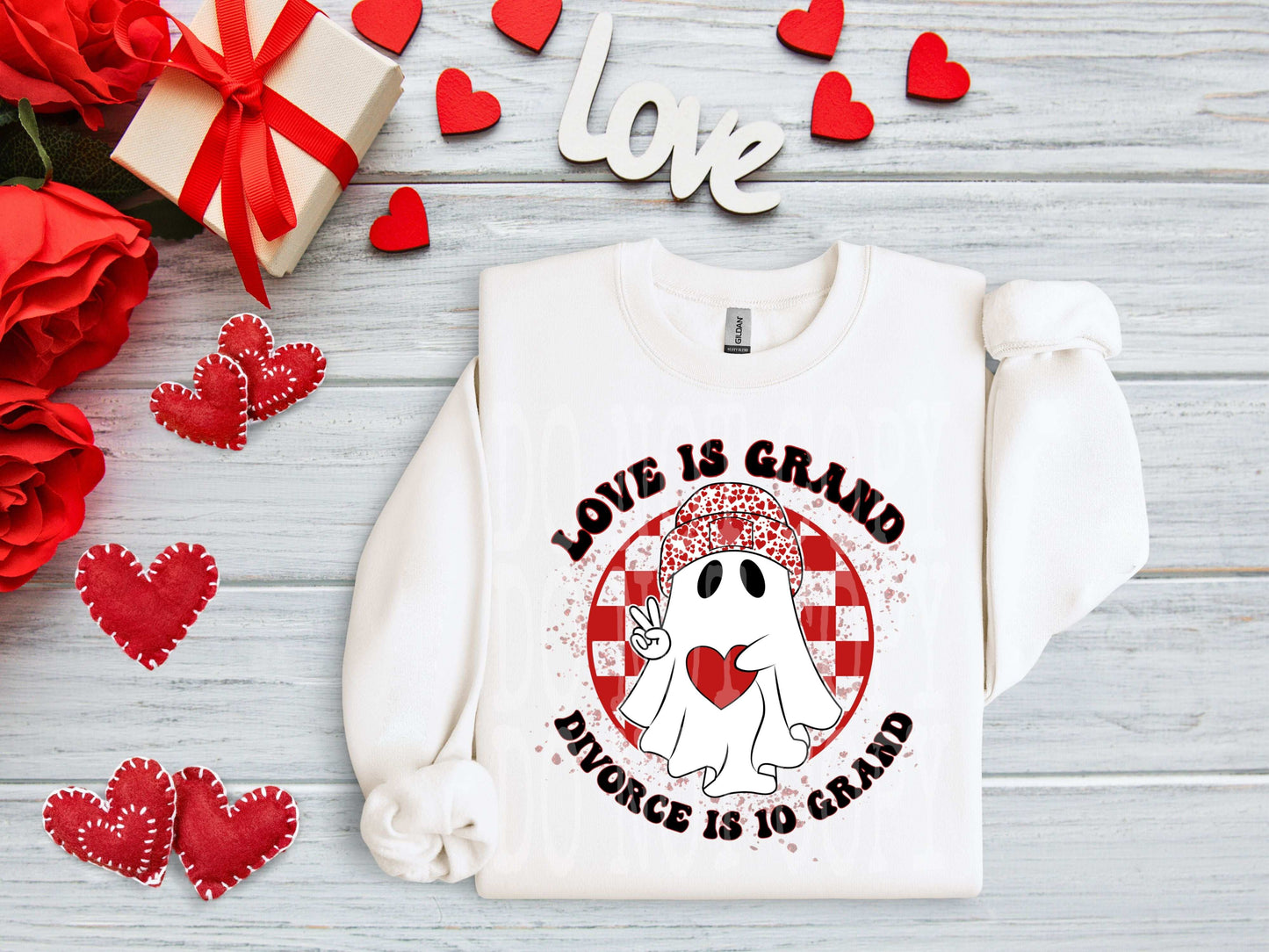 Love Is Grand #4459 - Ready to Press DTF Transfer Full Color - Pro Blanks