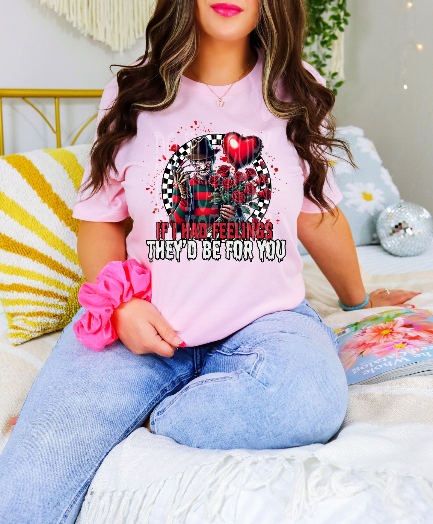 Freddy Valentine #4483 - Ready to Press DTF Transfer Full Color - Pro Blanks