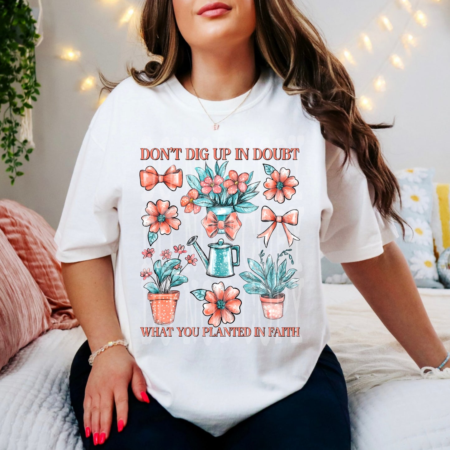 Dont Dig Up In Doubt #5015 - Ready to Press DTF Transfer Full Color - Pro Blanks