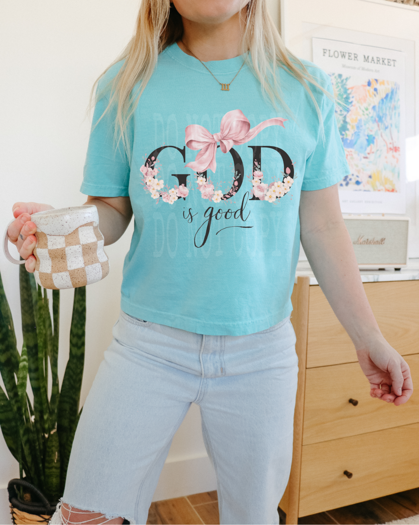 God is Good #4561 - Ready to Press DTF Transfer Full Color - Pro Blanks