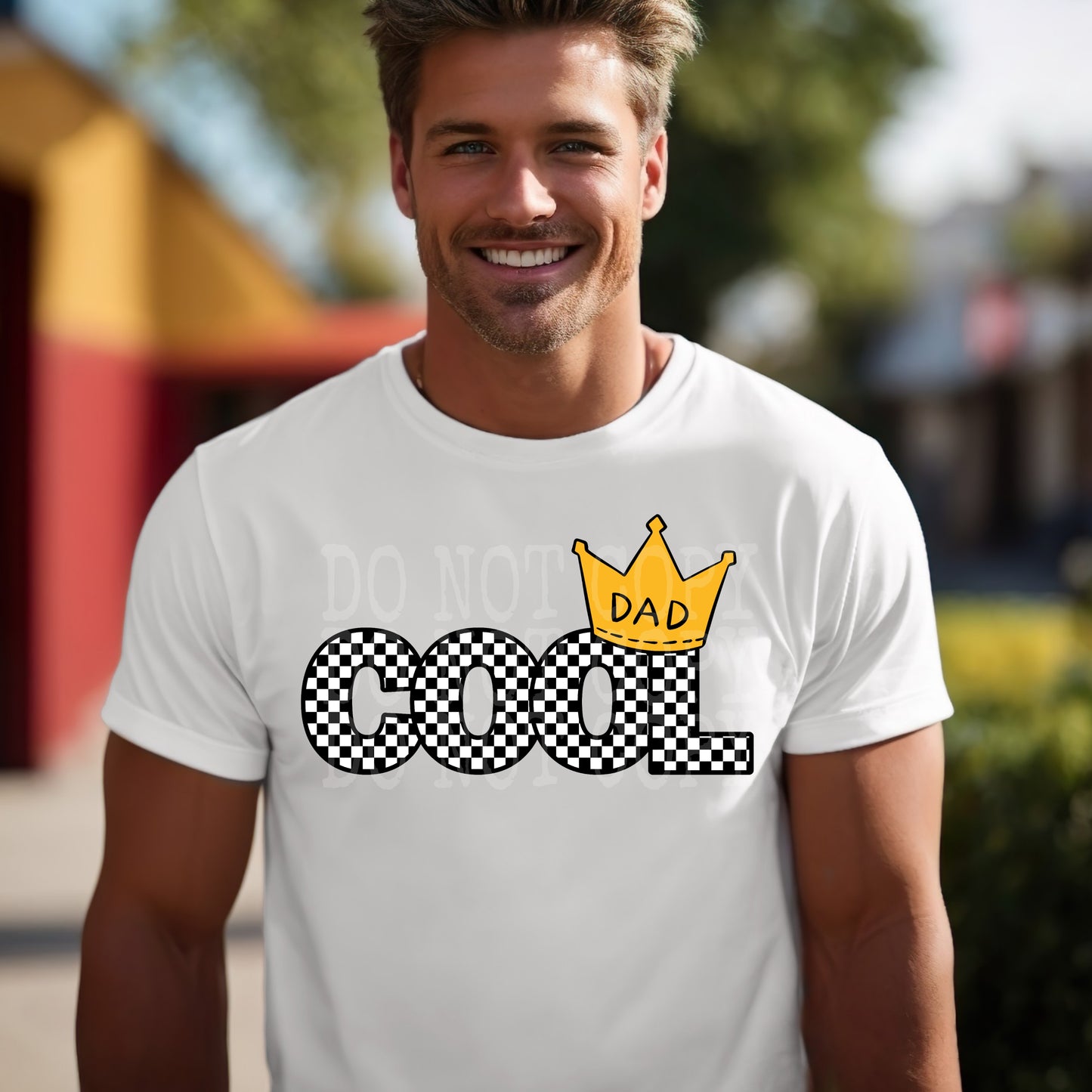 Cool Dad #4573 - Ready to Press DTF Transfer Full Color - Pro Blanks