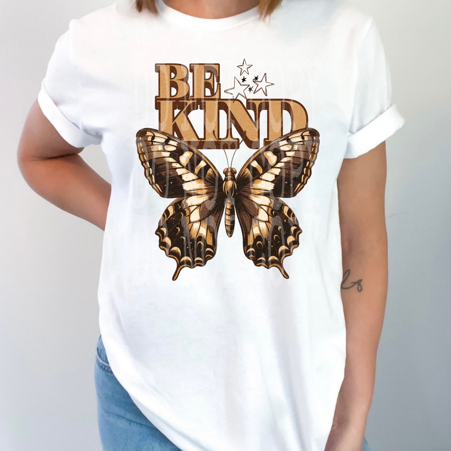 Be Kind #4697 - Ready to Press DTF Transfer Full Color - Pro Blanks