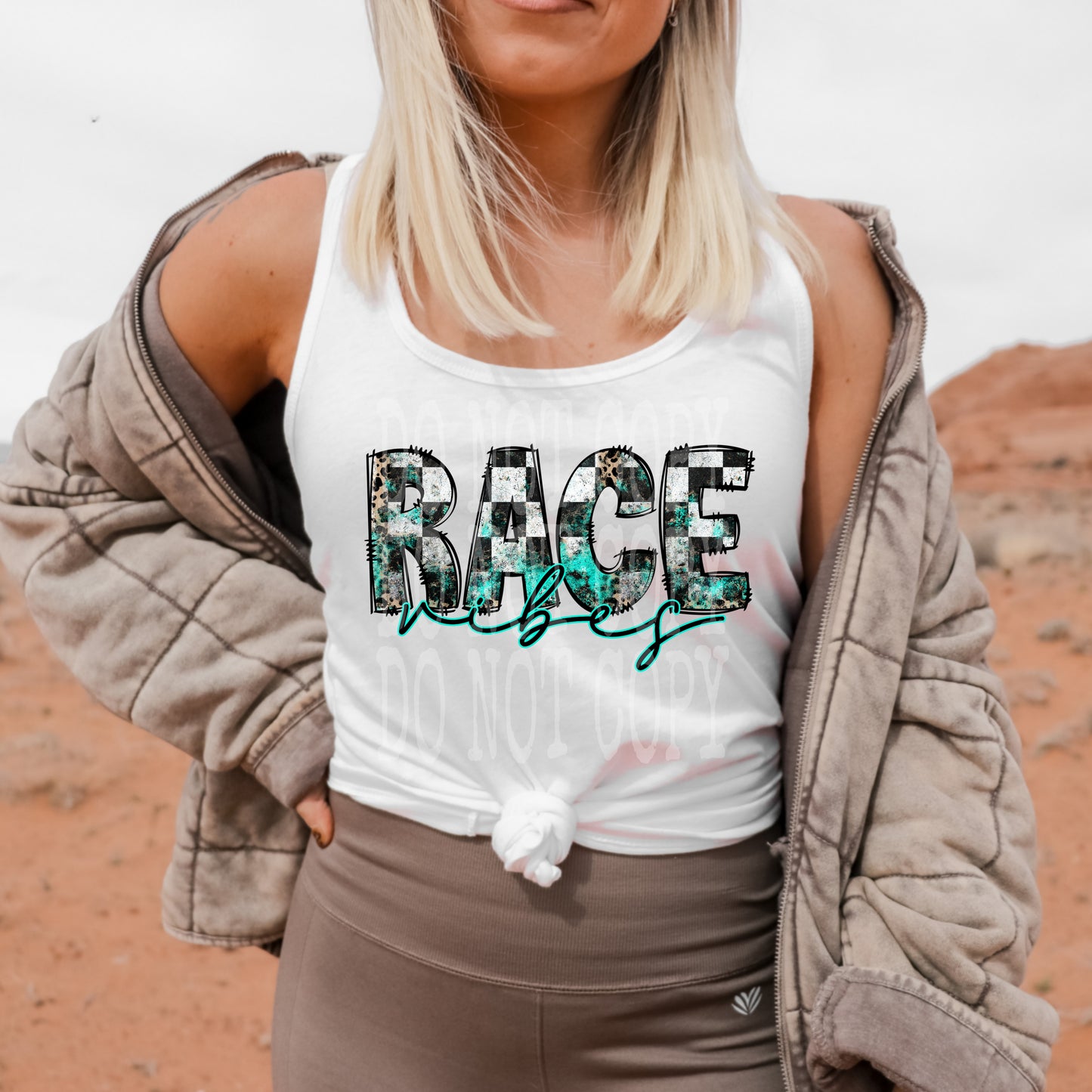 Race Vibes #4751 - Ready to Press DTF Transfer Full Color - Pro Blanks