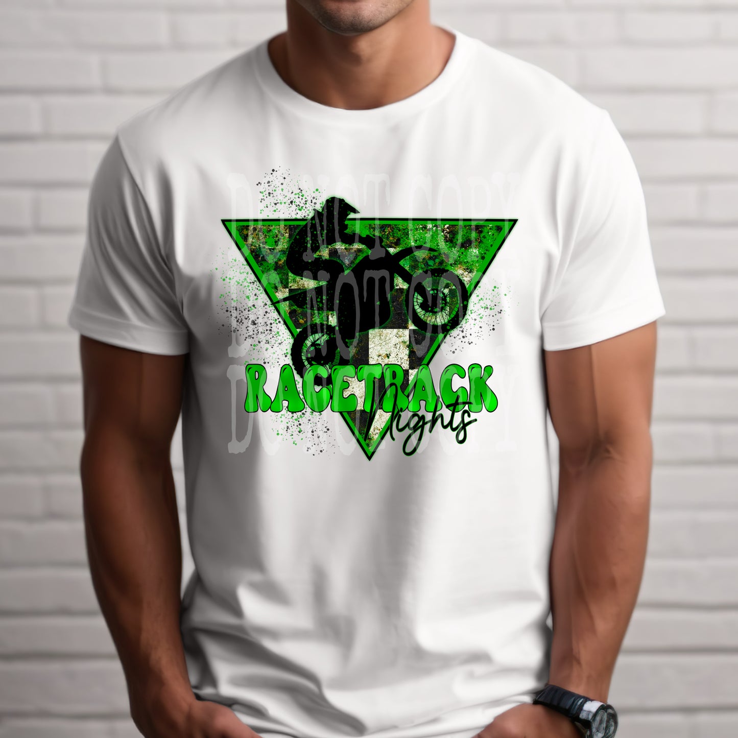 Racetrack Nights #4754 - Ready to Press DTF Transfer Full Color - Pro Blanks