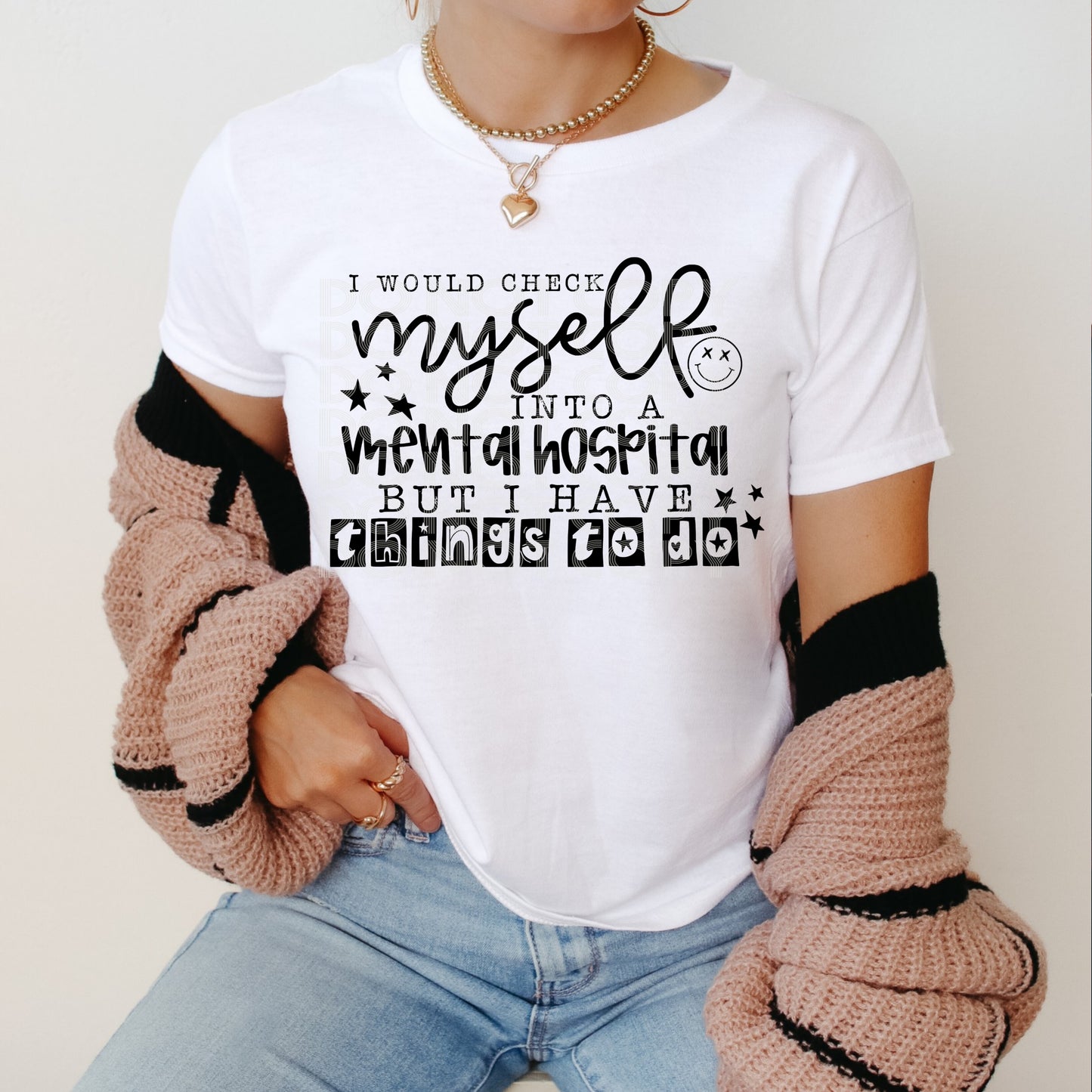 I Would Check Myself #5116 - Ready to Press DTF Transfer Full Color - Pro Blanks