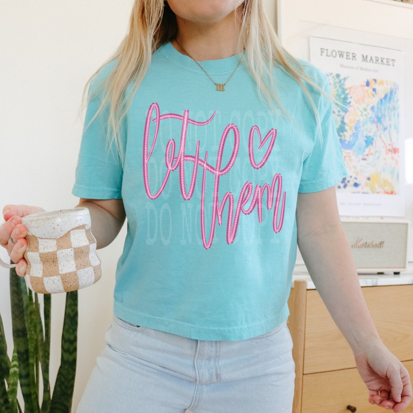 Let Them #4881 - Ready to Press DTF Transfer Full Color - Pro Blanks