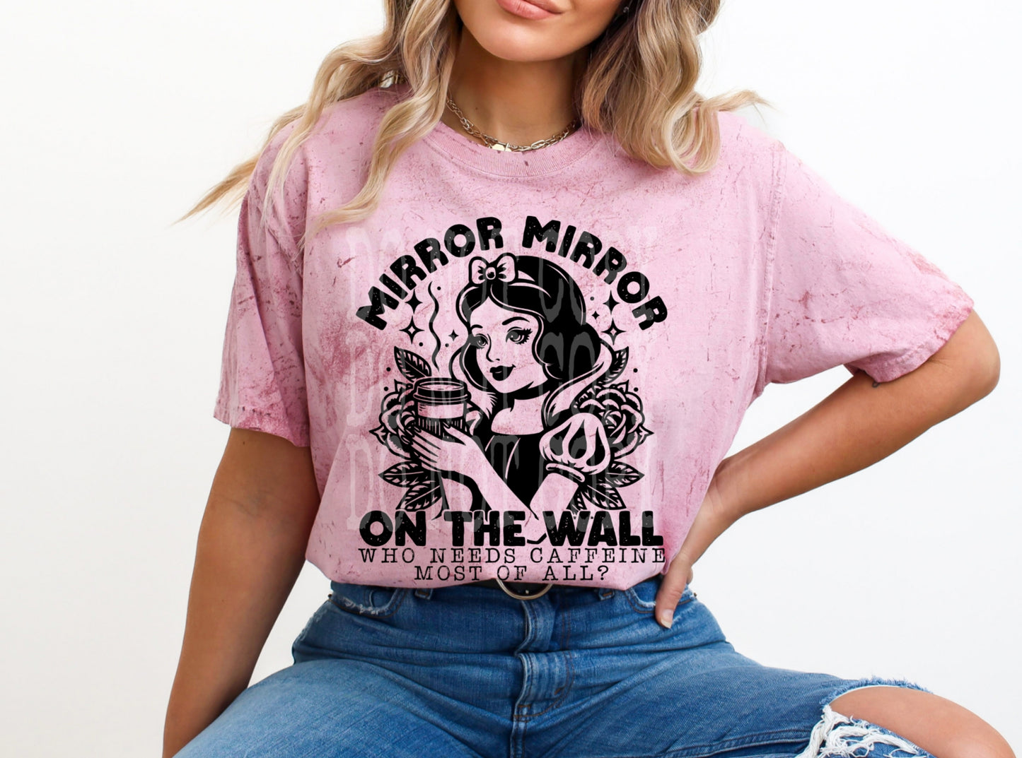 Mirror Mirror #4971 - Ready to Press DTF Transfer Full Color - Pro Blanks