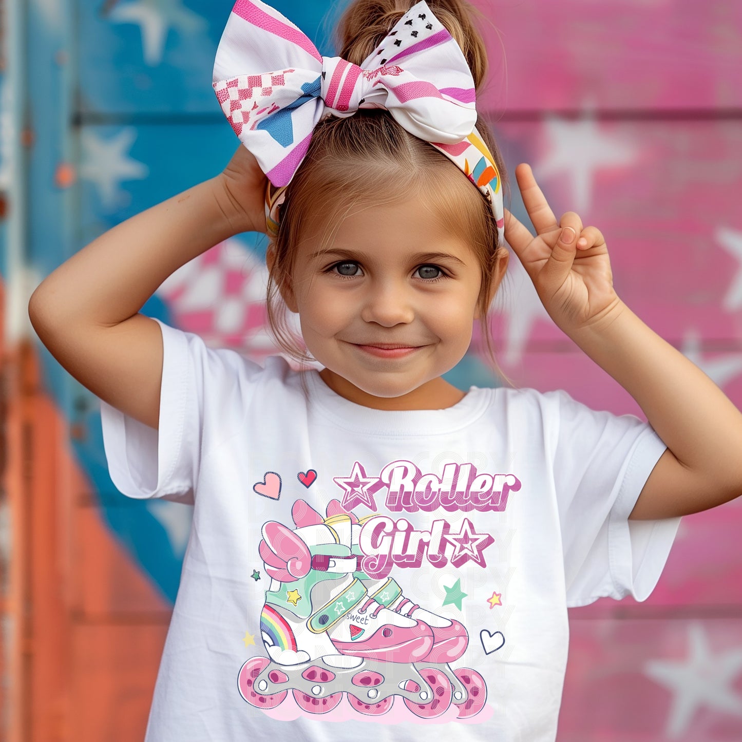 Roller Girl #4940 - Ready to Press DTF Transfer Full Color - Pro Blanks