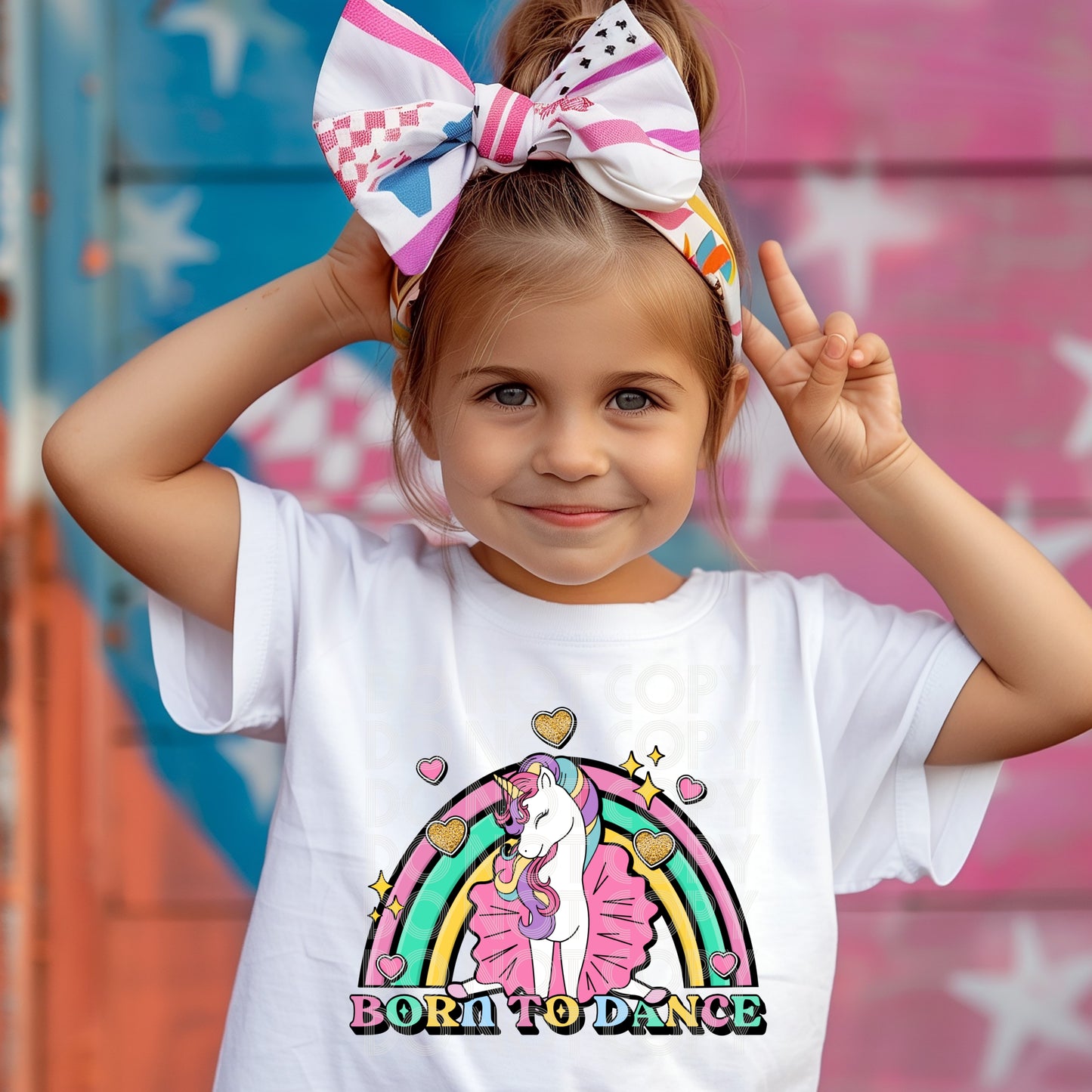 Born To Dance #4941 - Ready to Press DTF Transfer Full Color - Pro Blanks