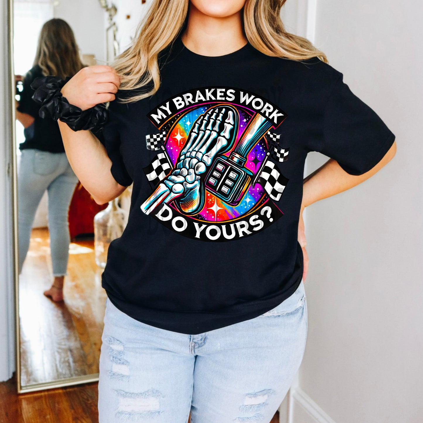 My Breaks Work Do Yours #4956 - Ready to Press DTF Transfer Full Color - Pro Blanks