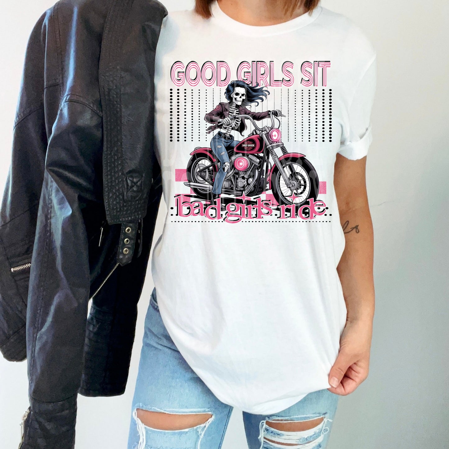 Good Girls Sit Clean Version #5087 - Ready to Press DTF Transfer Full Color - Pro Blanks