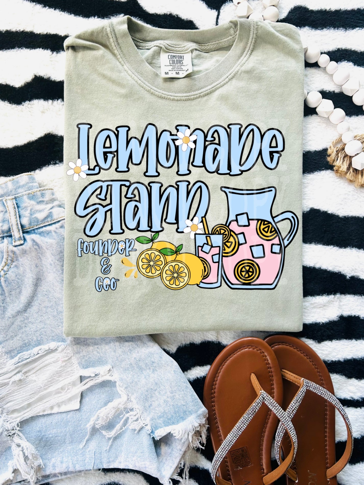 Lemonade CEO #5378 - Ready to Press DTF Transfer Full Color