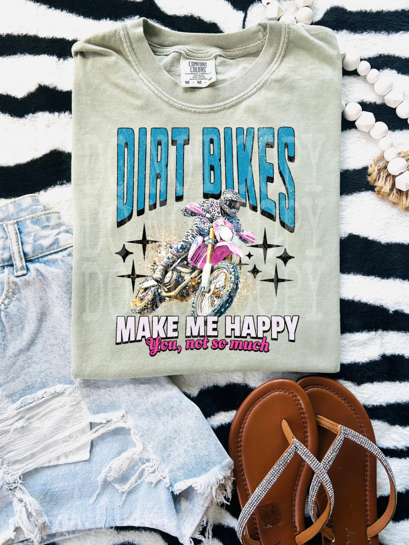 Dirt Bikes #5387 - Ready to Press DTF Transfer Full Color