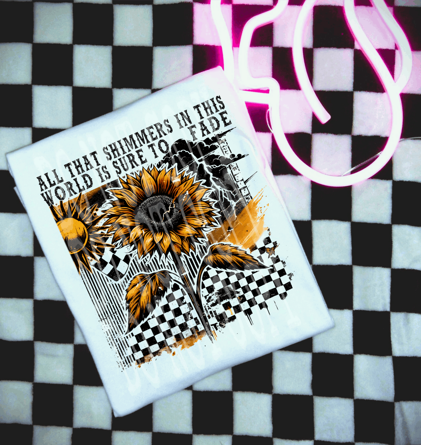 All That Shimmers #5440 - Ready to Press DTF Transfer Full Color