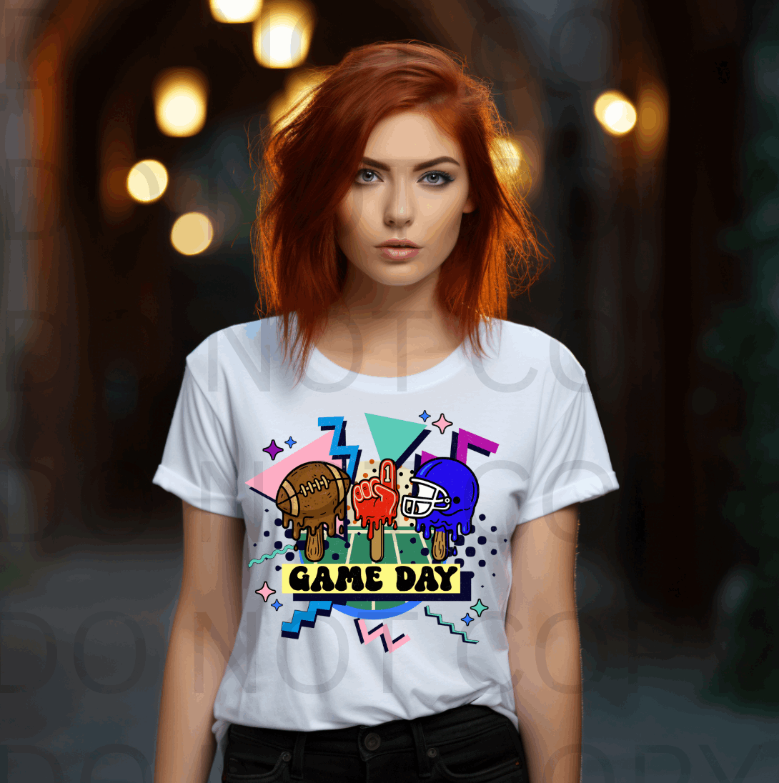 Game Day #5526- Ready to Press DTF Transfer Full Color