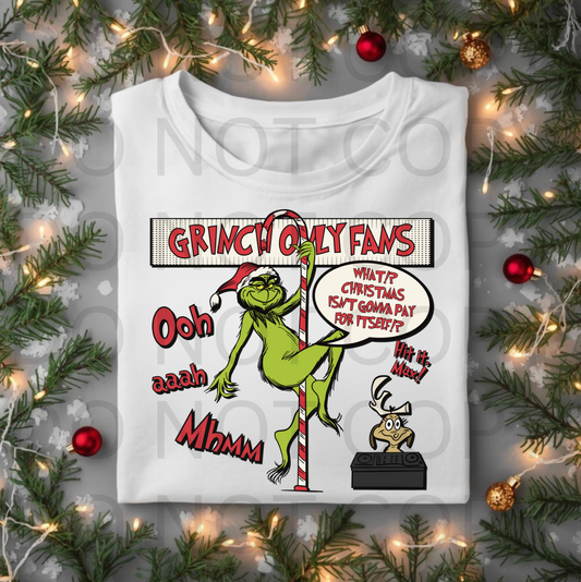 Green Mans OF #5777 - Ready to Press DTF Transfer Full Color