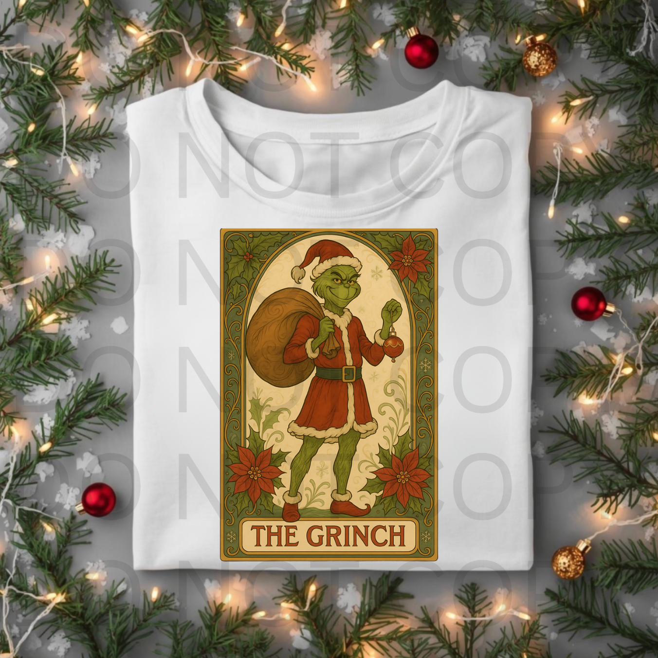 Old Green Man #5773 - Ready to Press DTF Transfer Full Color