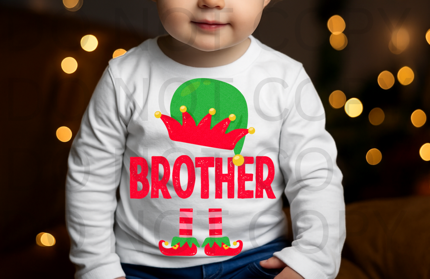 Brother Elf #5833 - Ready to Press DTF Transfer Full Color