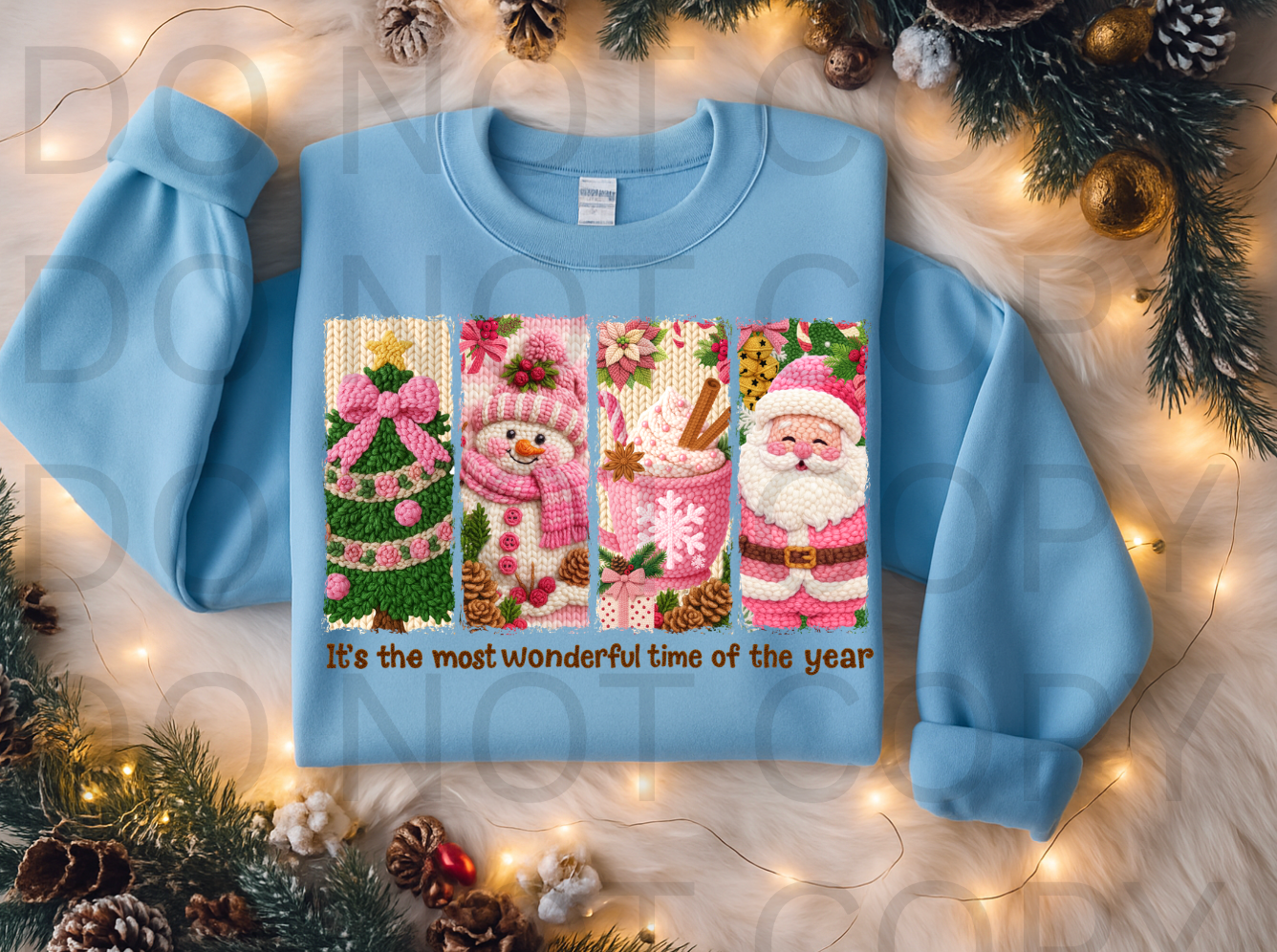 It's The Most Wonderful Time Of The Year #5964 - Ready to Press DTF Transfer Full Color