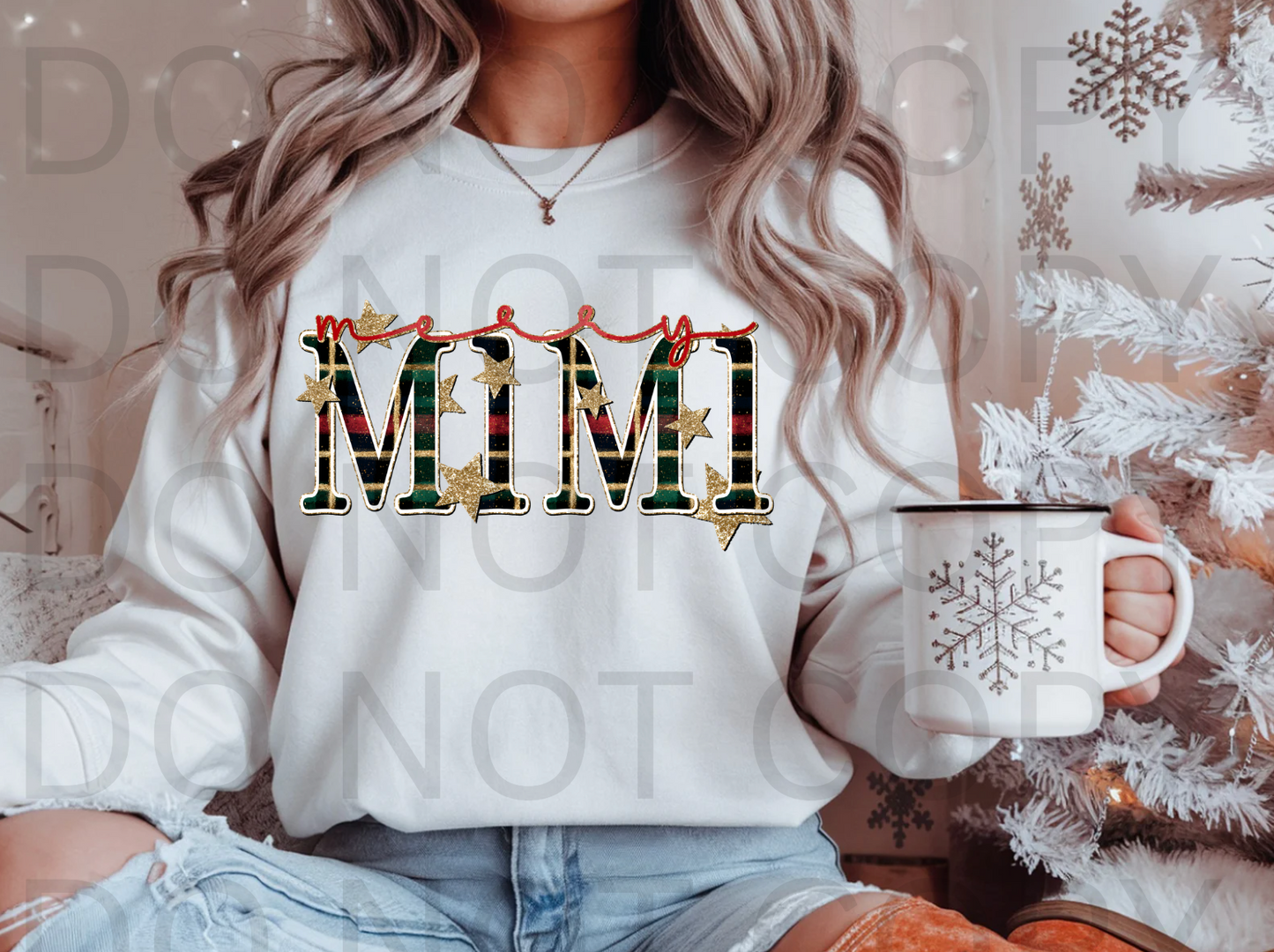 Merry Mimi #5978 - Ready to Press DTF Transfer Full Color