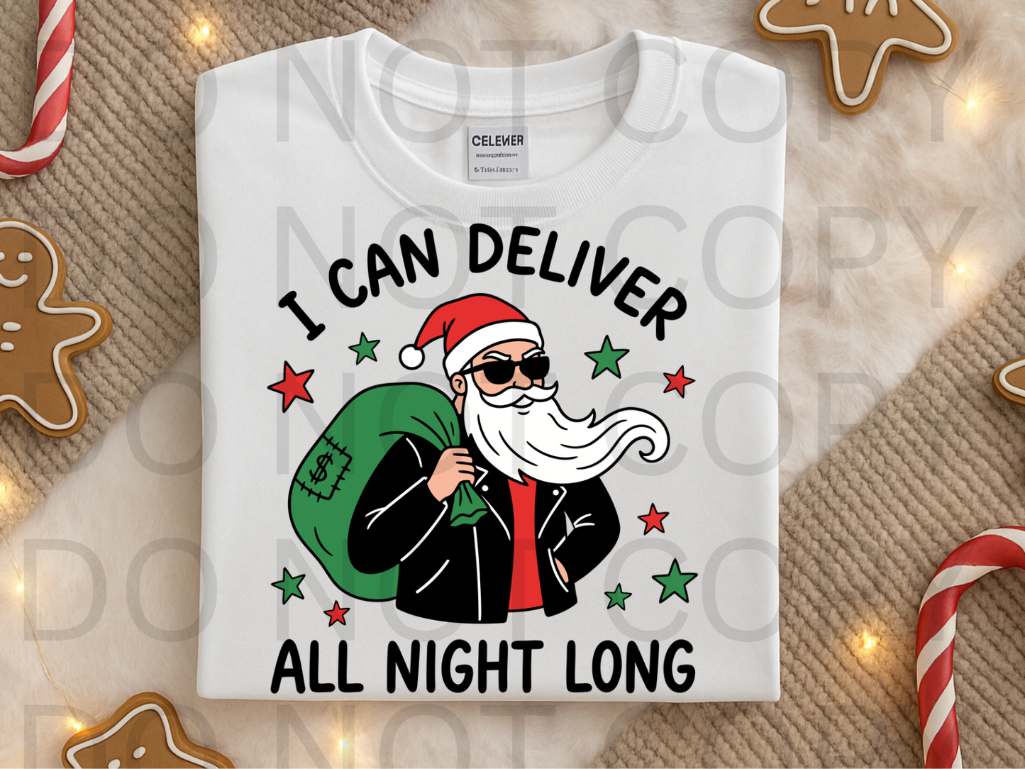I Can Deliver All Night Long #6013 - Ready to Press DTF Transfer Full Color