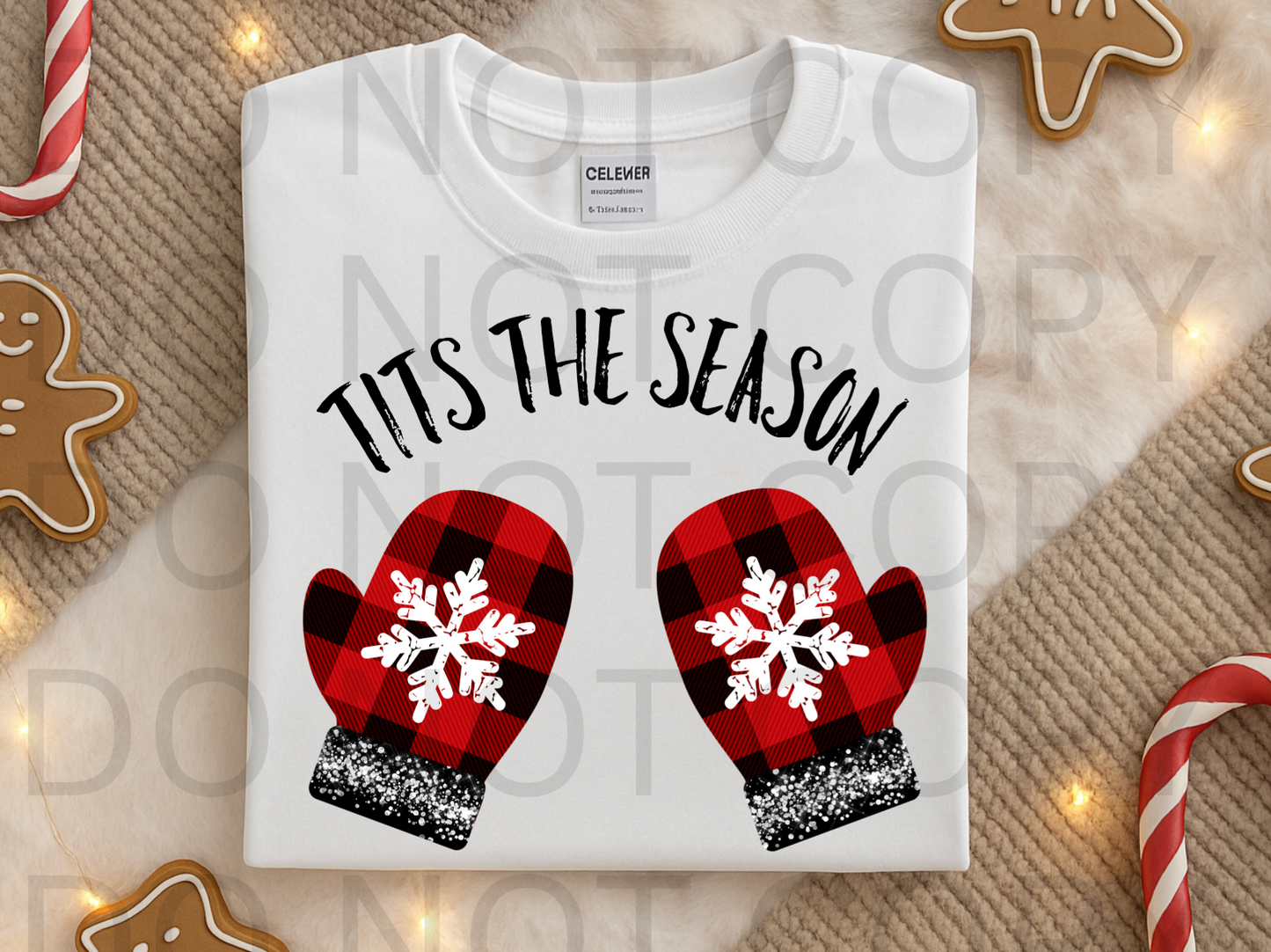 Tits The Season #6022 - Ready to Press DTF Transfer Full Color