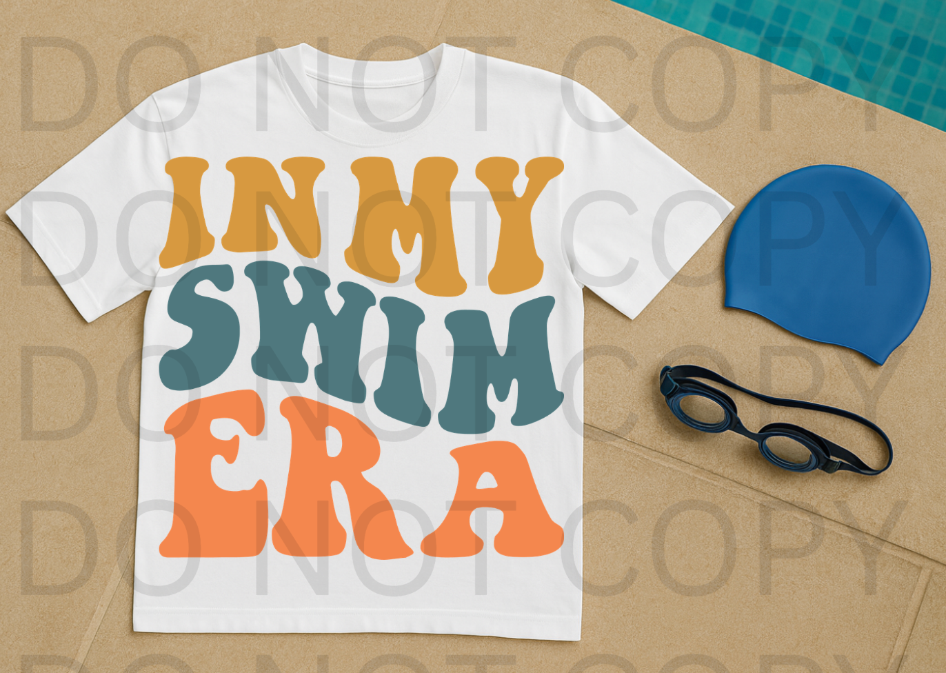 In My Swim Era #6080 - Ready to Press DTF Transfer Full Color
