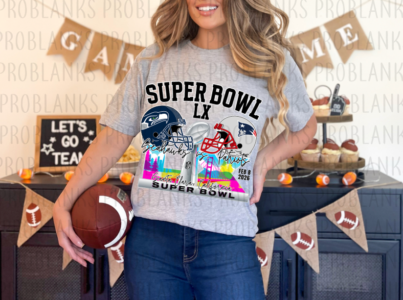 SB LX Cursive Helmets #024 - Ready to Press DTF Transfer Full Color