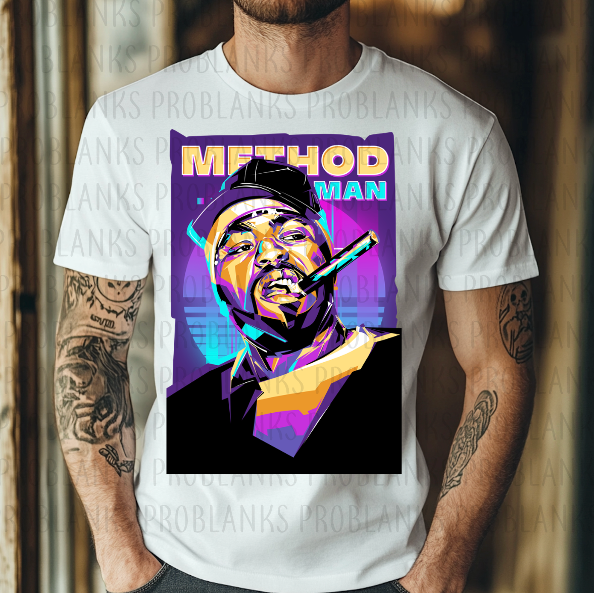 Method Man #6367 - Ready to Press DTF Transfer Full Color