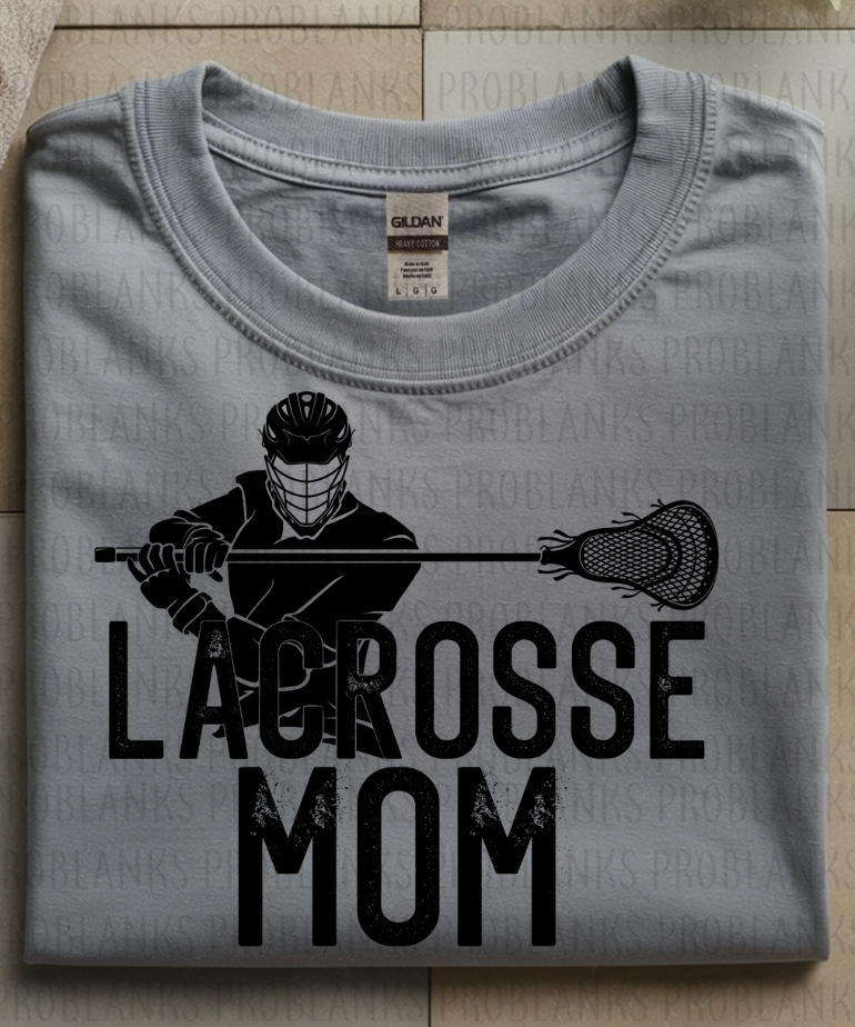 Lacrosse Mom #6385 - Ready to Press DTF Transfer Full Color