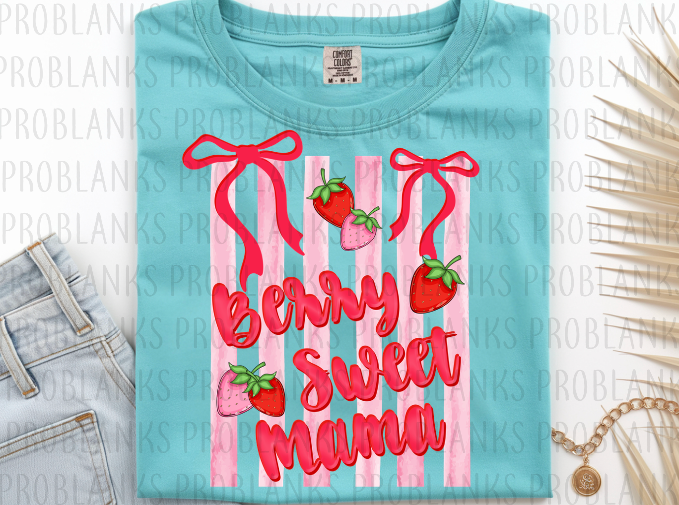 Berry Sweet Mama #6590 - Ready to Press DTF Transfer Full Color