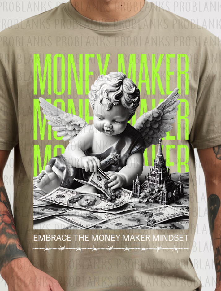 Money Maker Streetwear #6538 - Ready to Press DTF Transfer Full Color
