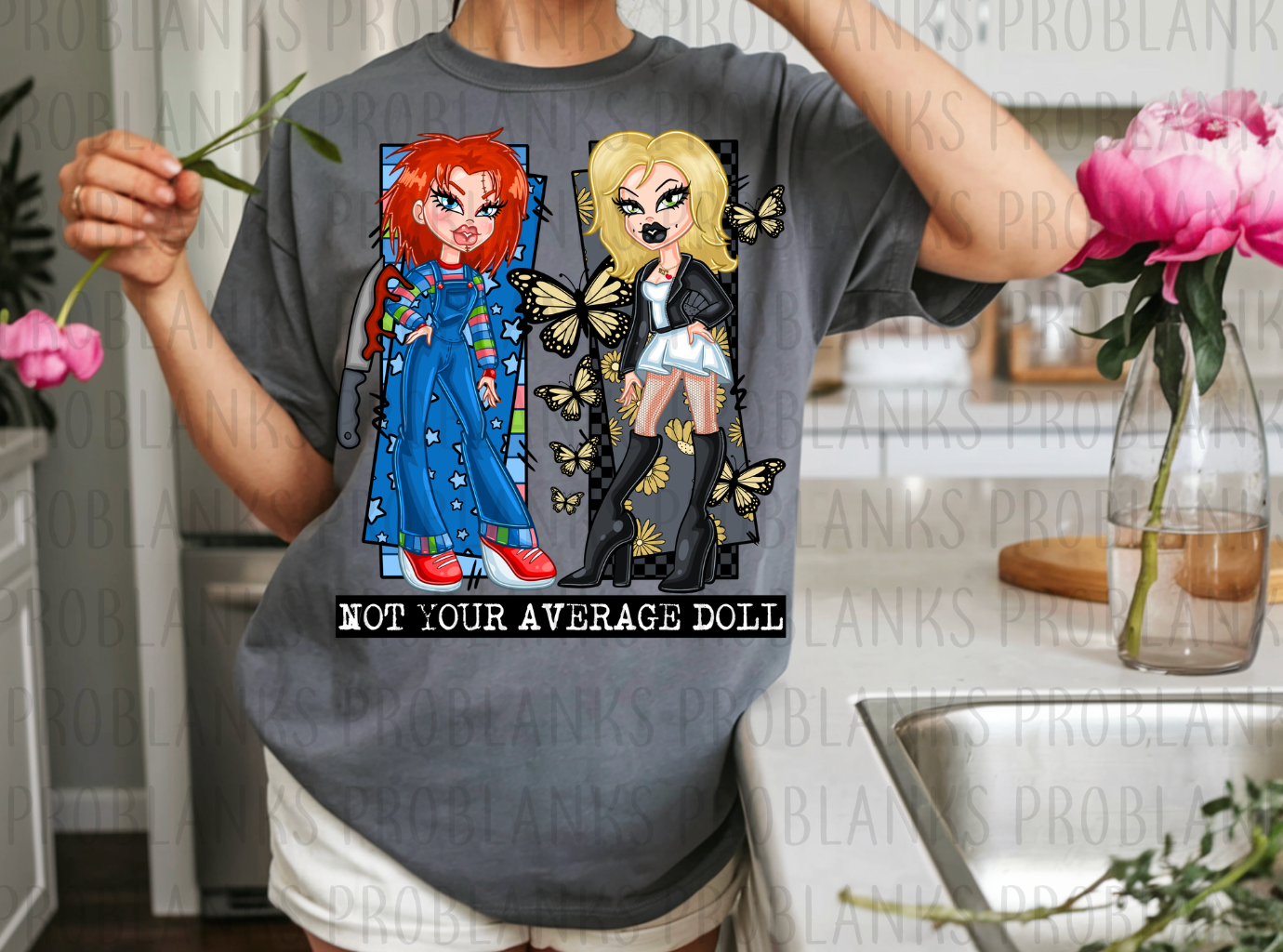 Not Your Average Doll, Bratz #6555 - Ready to Press DTF Transfer Full Color