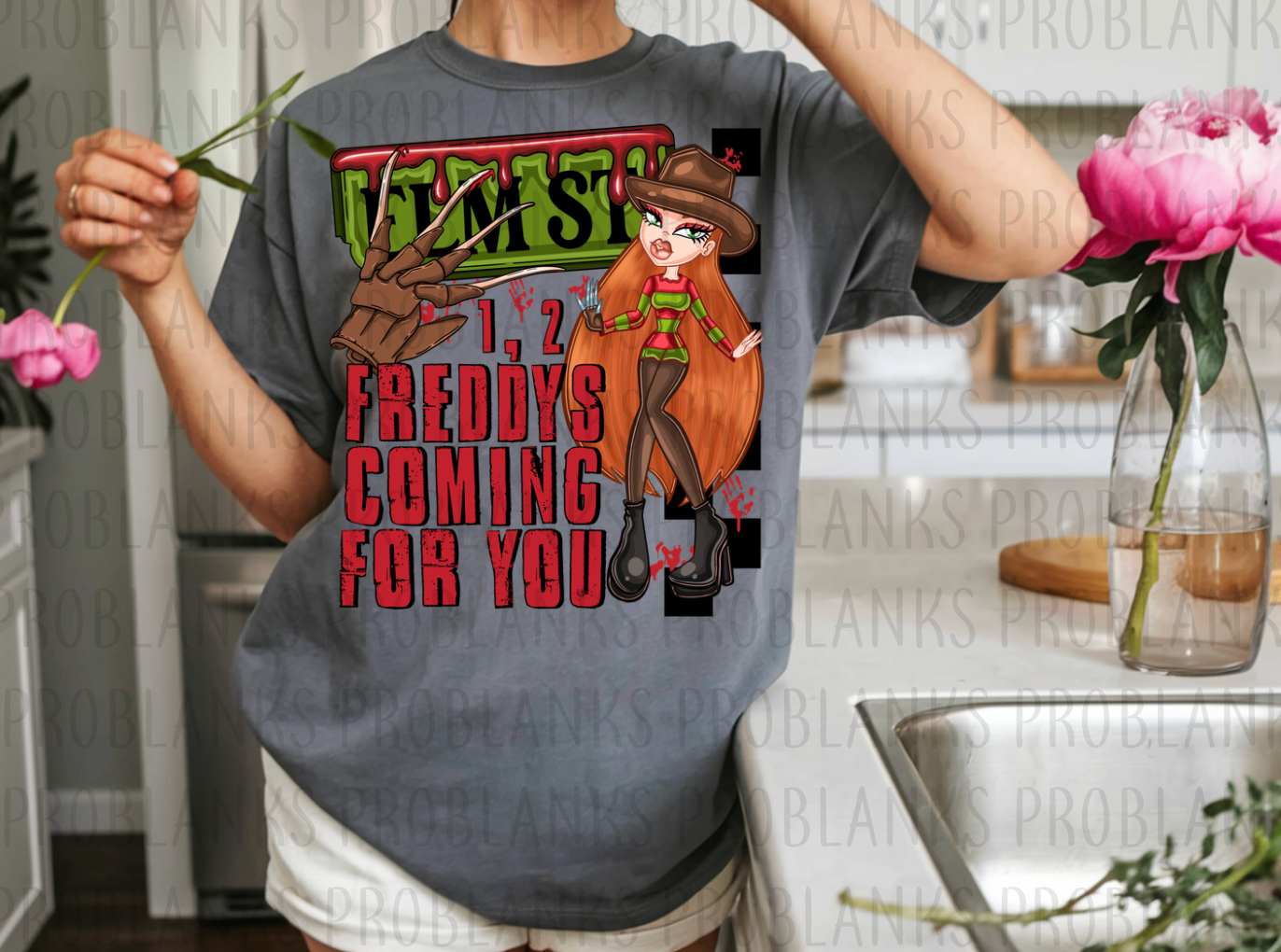 Freddy's Coming For You, Brats #6560 - Ready to Press DTF Transfer Full Color