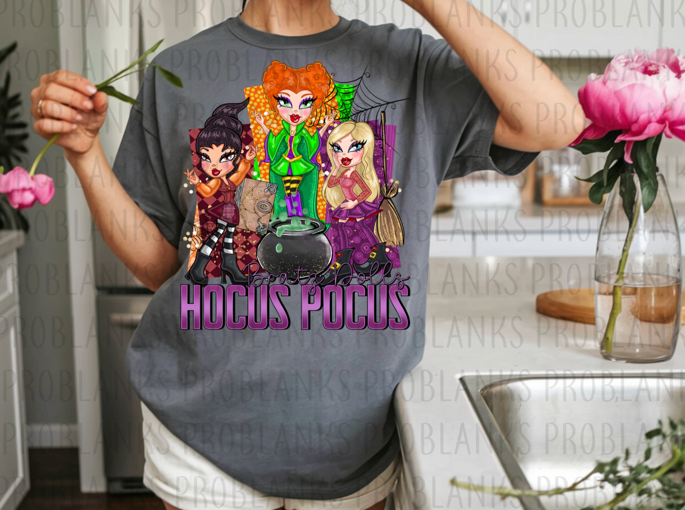 Witchy Brats #6561 - Ready to Press DTF Transfer Full Color