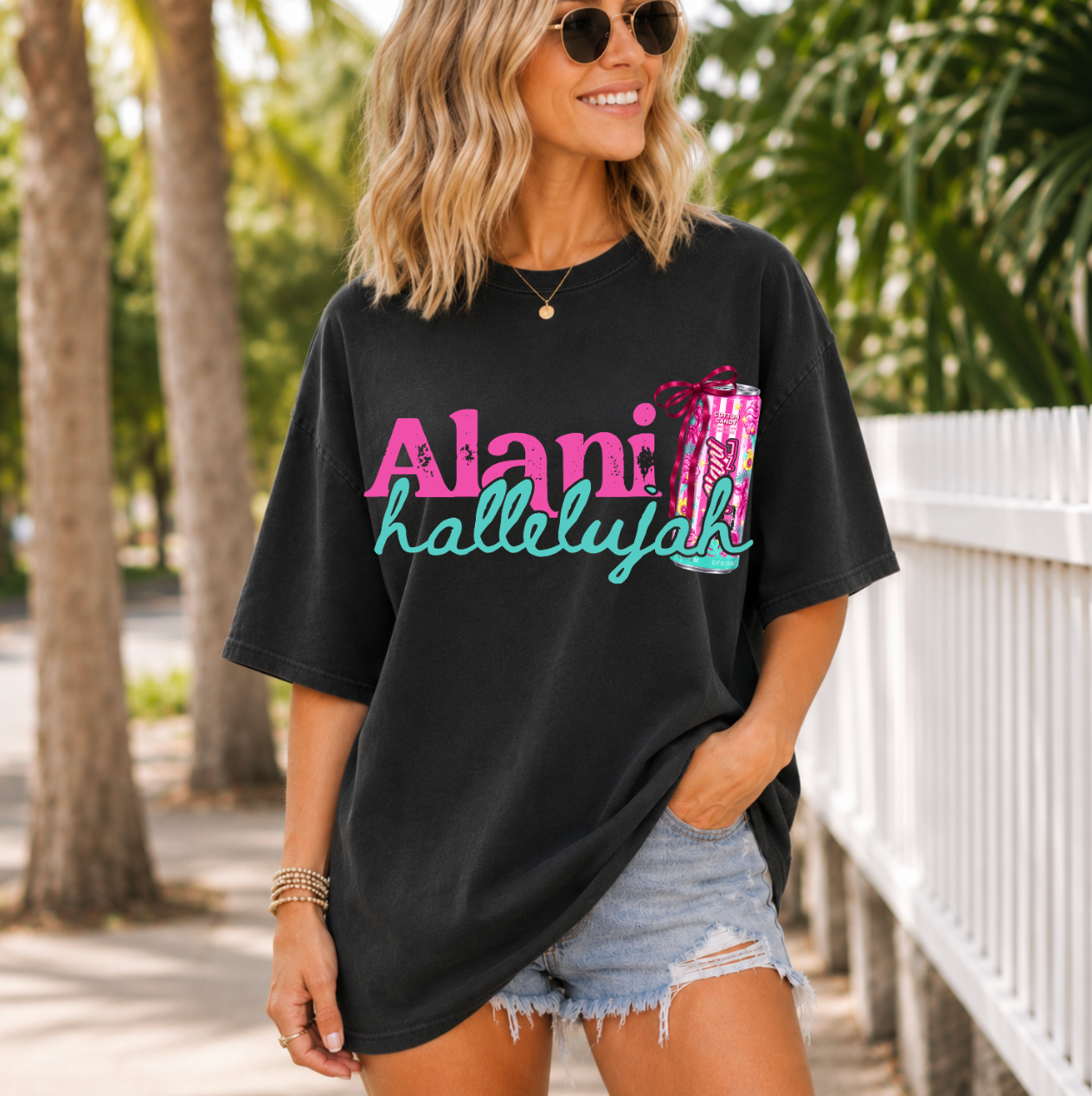 Alani Hallelujah #6787 - Ready to Press DTF Transfer Full Color