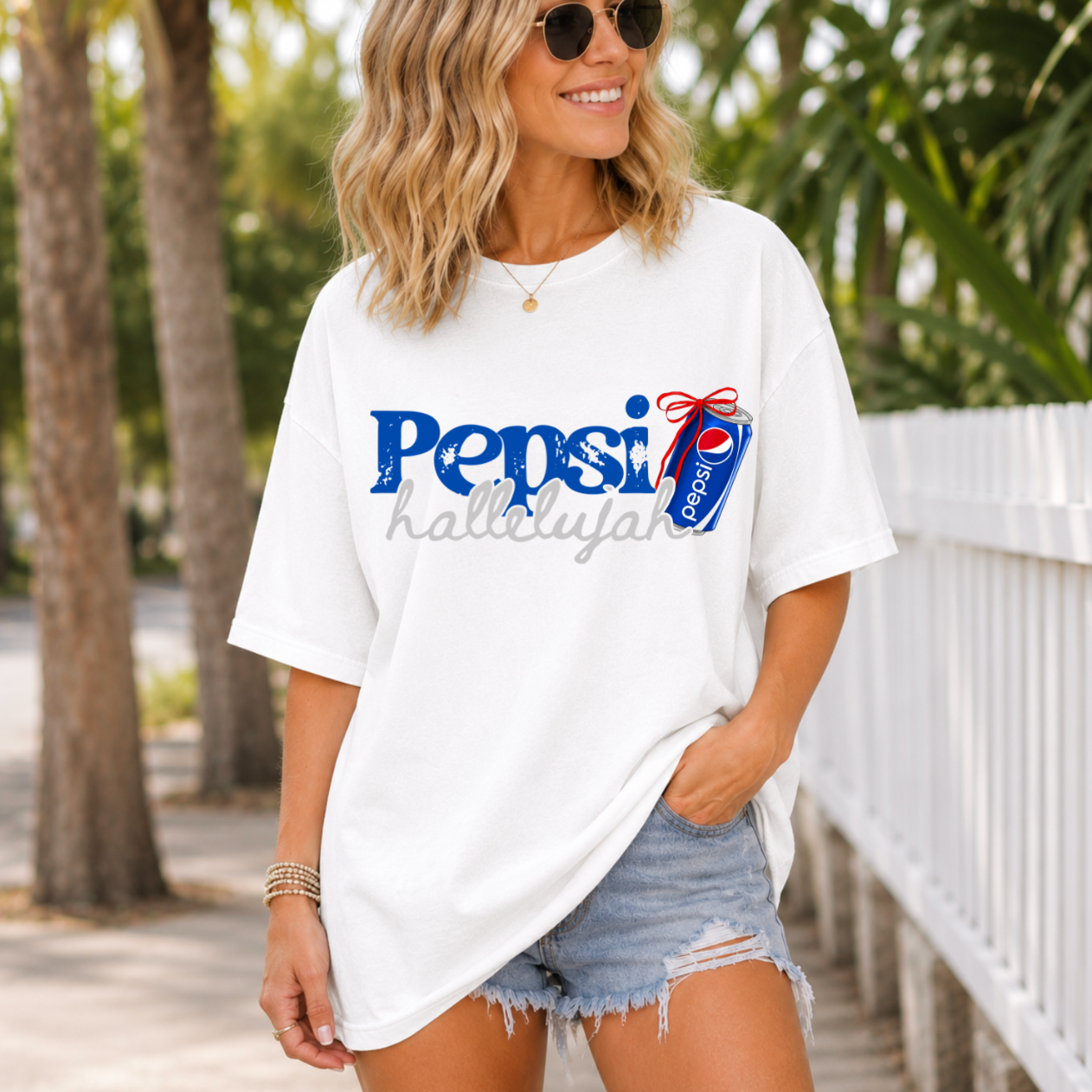 Pepsi Hallelujah #6790 - Ready to Press DTF Transfer Full Color