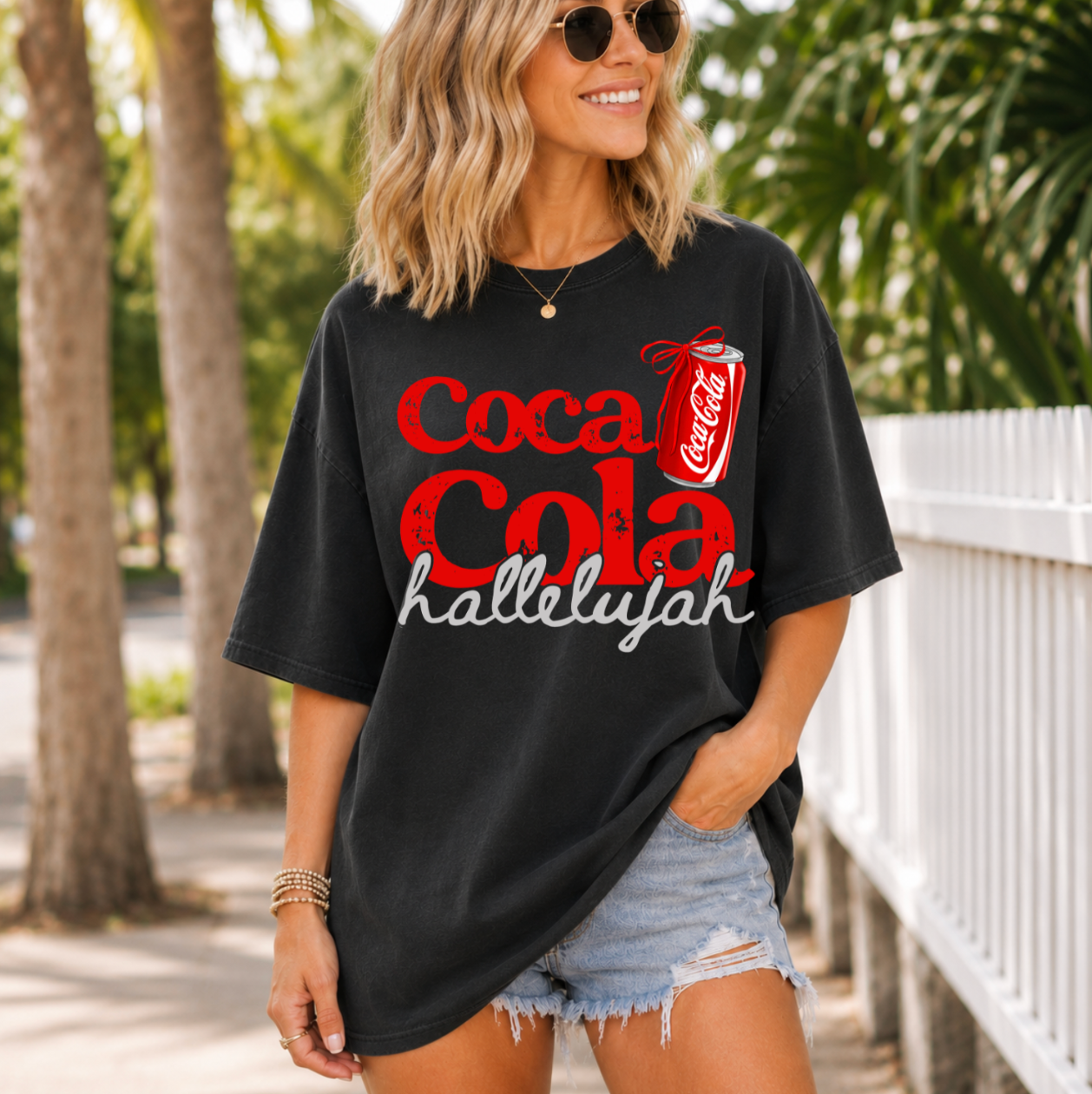 Coca Cola Hallelujah #6791 - Ready to Press DTF Transfer Full Color