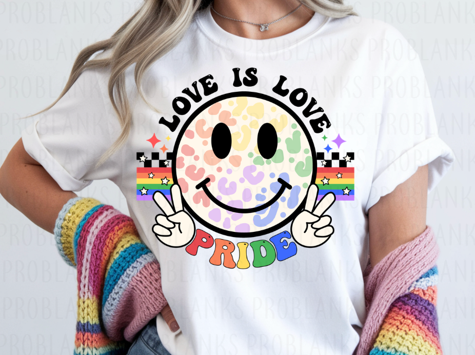 Love Is Love, PRIDE #6799 - Ready to Press DTF Transfer Full Color