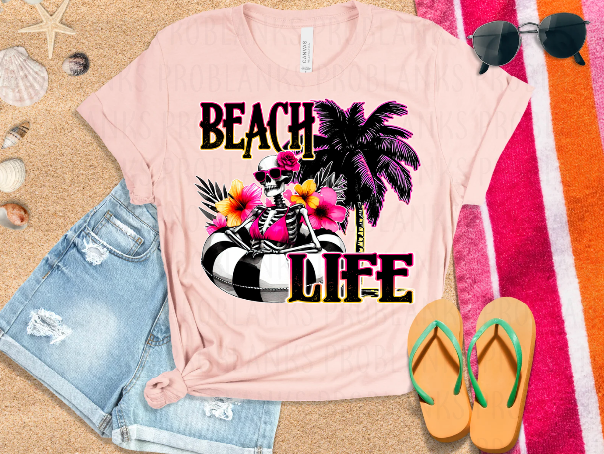 Beach Life - $2 Transfer Thursday - ADULT 11 Inch Transfer