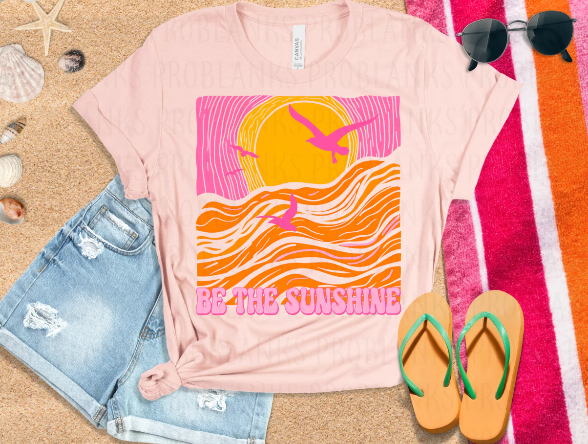 Be The Sunshine - $2 Transfer Thursday - ADULT 11 Inch Transfer